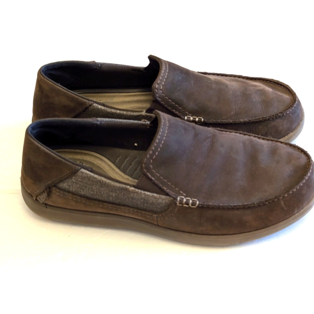 Men's Brown Crocs Comfort Shoe